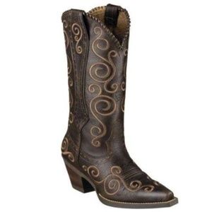 Ariat Ladies Embroidery Cowgirl Boots